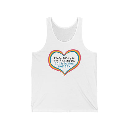 Every Time You See A Rainbow - Unisex Tank