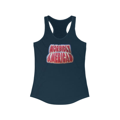 Morbidly American - Women's Racerback Tank