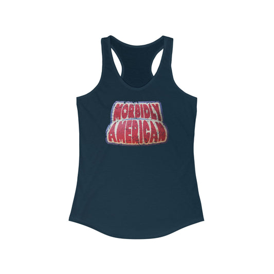 Morbidly American - Women's Racerback Tank