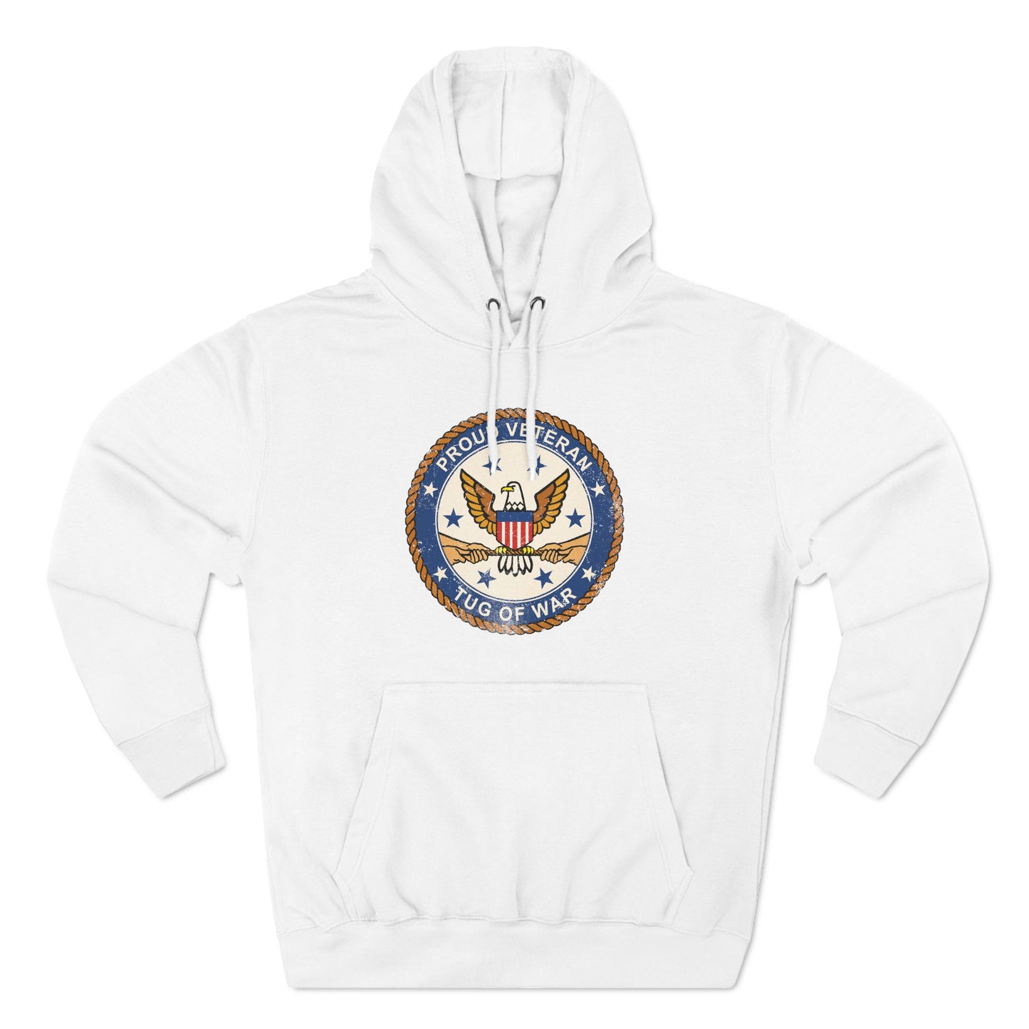 Proud Veteran (Tug Of War) - Hoodie