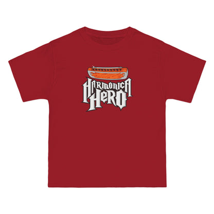 Harmonica Hero - Men's Heavyweight T-Shirt