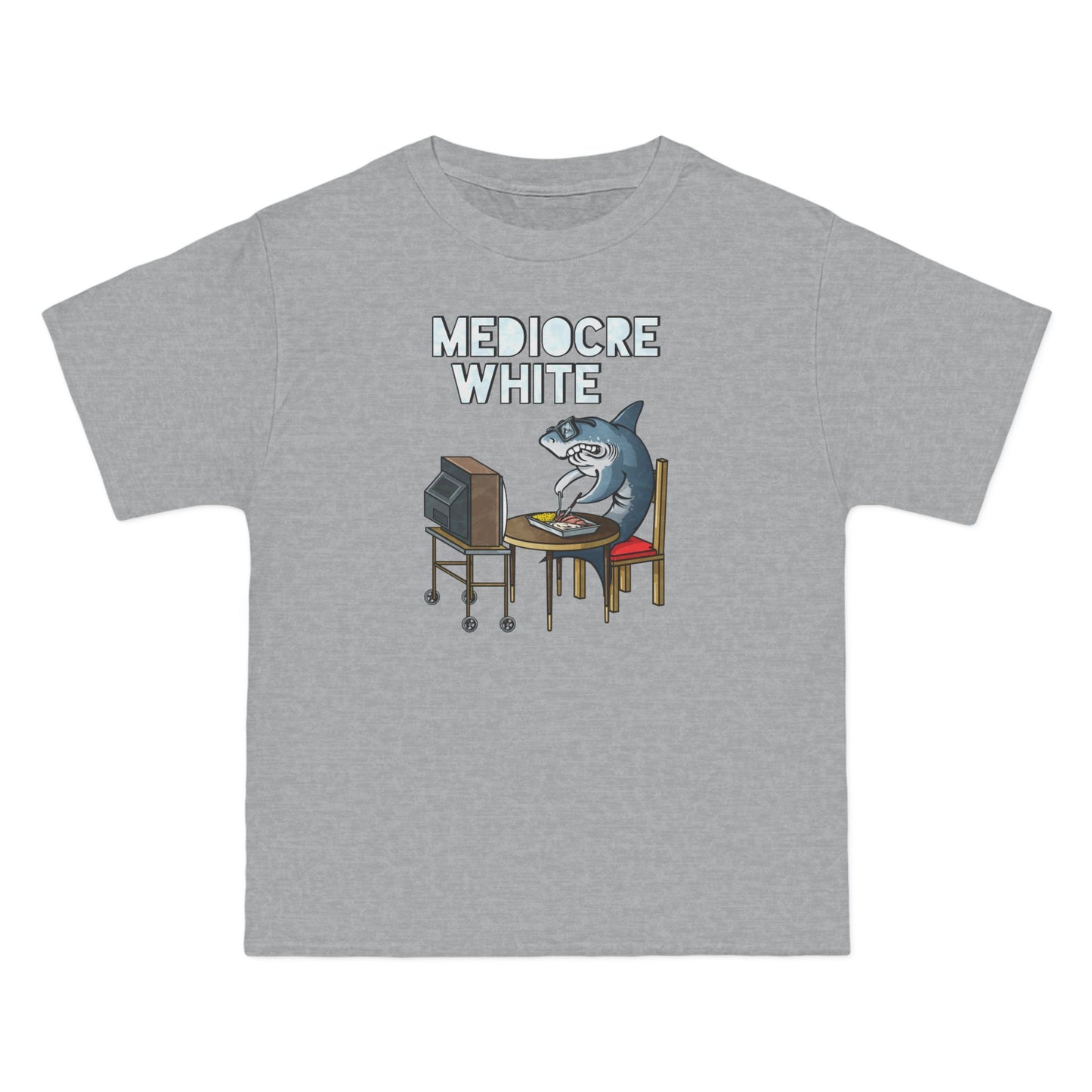 Mediocre White - Men's Heavyweight T-Shirt