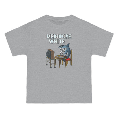 Mediocre White - Men's Heavyweight T-Shirt