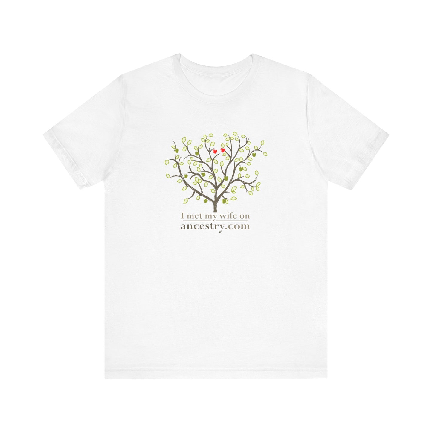 I Met My Wife On Ancestry.Com - Men's T-Shirt
