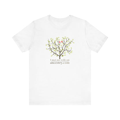 I Met My Wife On Ancestry.Com - Men's T-Shirt
