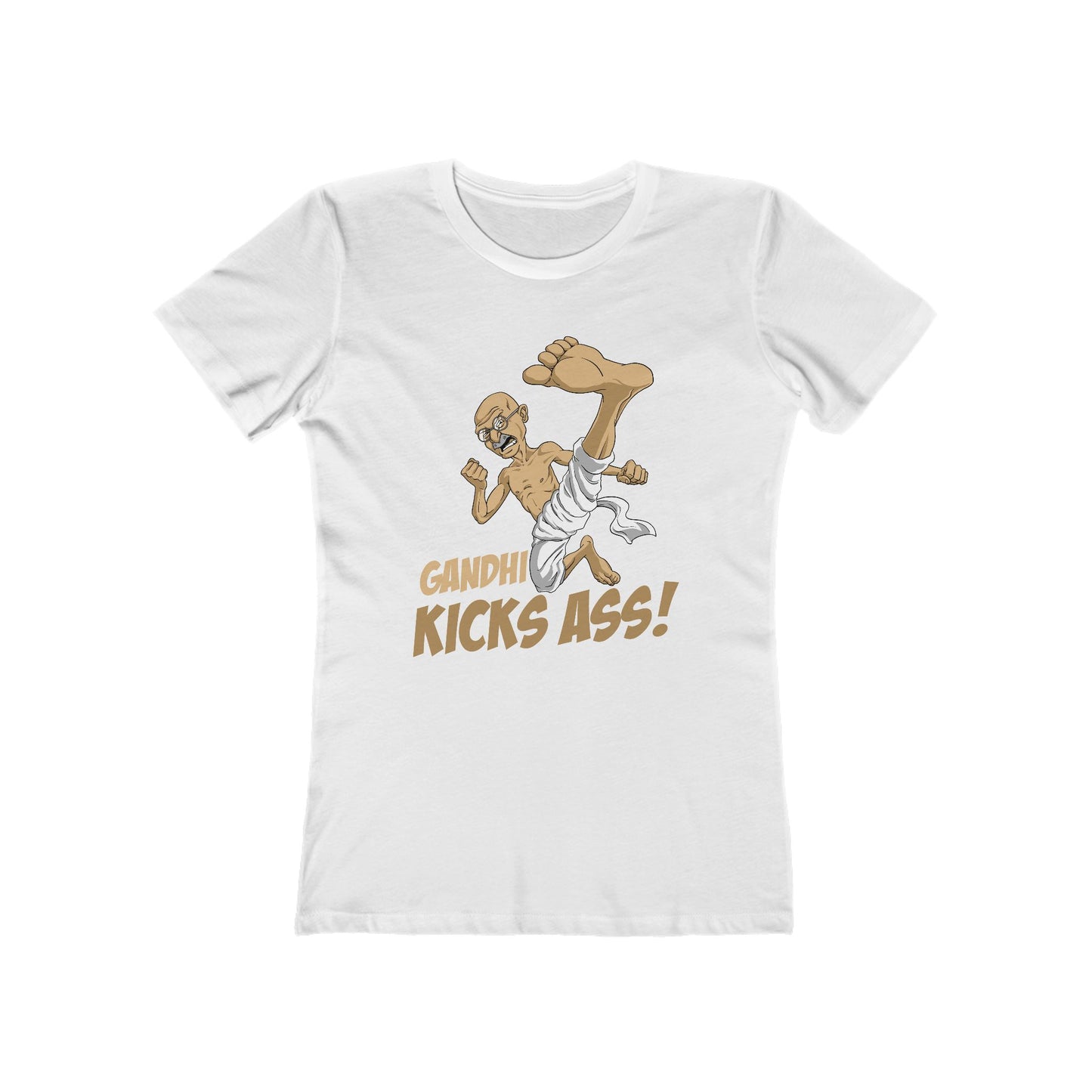Gandhi Kick Ass - Women’s T-Shirt