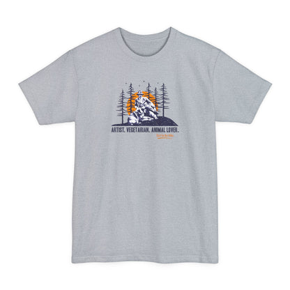 Artist. Vegetarian. Animal Lover. Don't Be Like Hitler. - Men's Tall T-Shirt