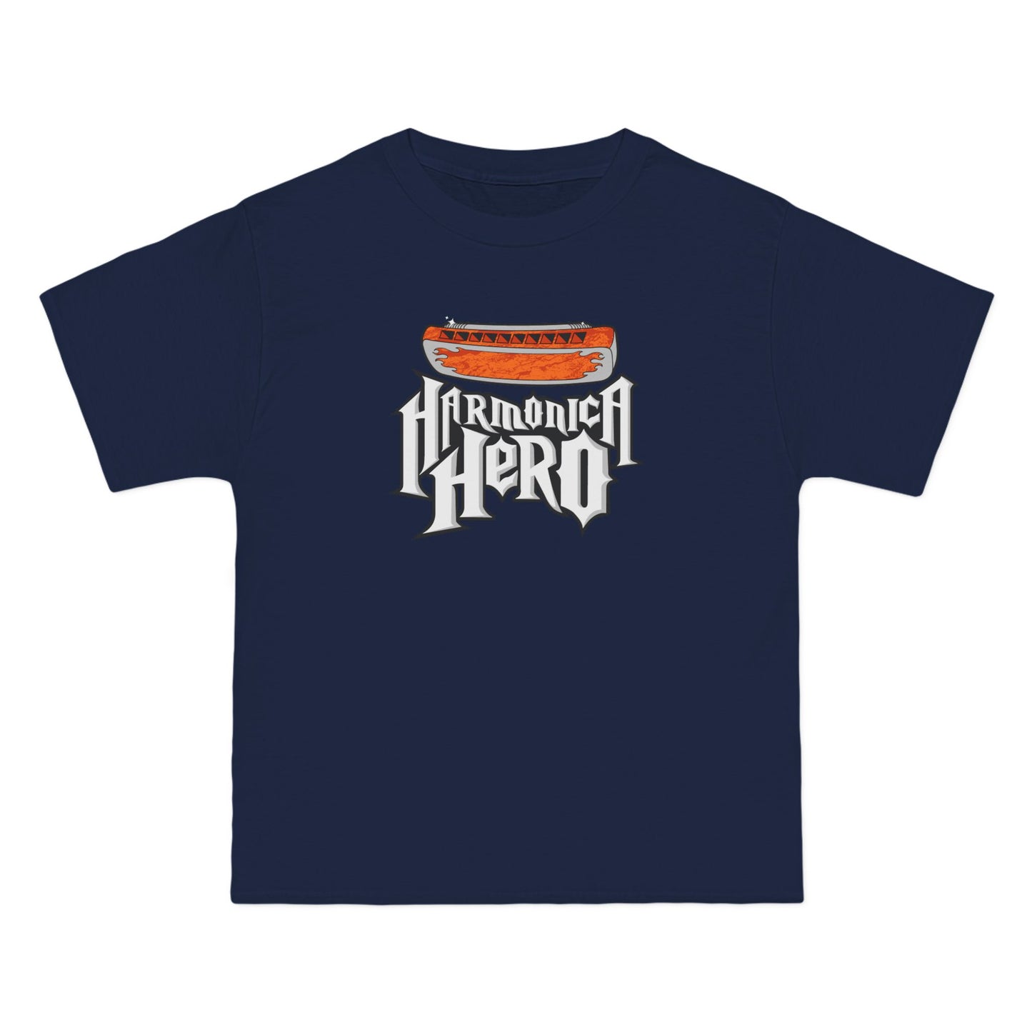 Harmonica Hero - Men's Heavyweight T-Shirt