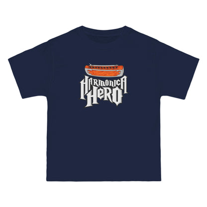 Harmonica Hero - Men's Heavyweight T-Shirt