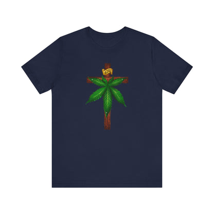 Marijuana Crucifixion - Men's T-Shirt