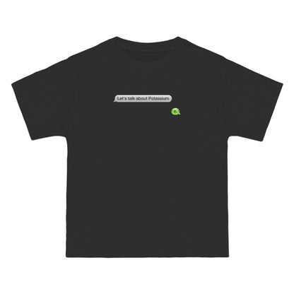 Let's Talk About Potassium - Men's Heavyweight T-Shirt