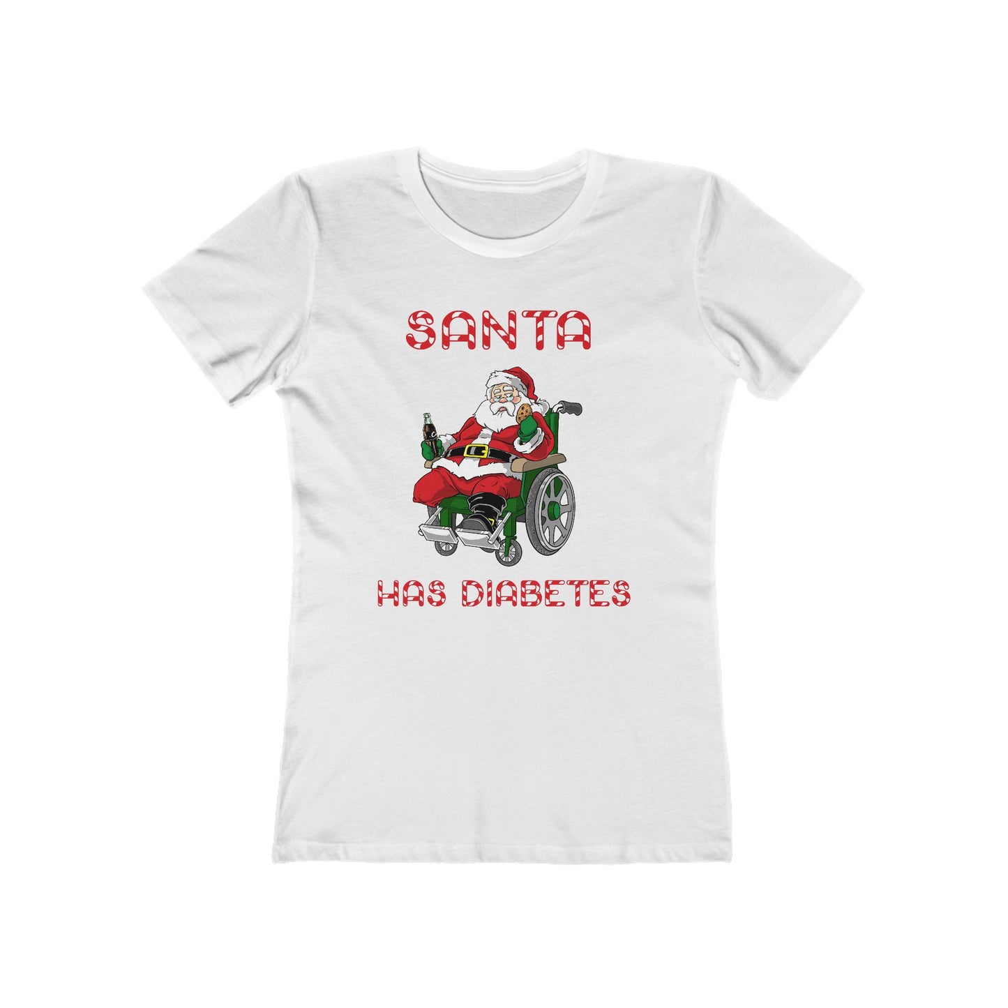 Santa Has Diabetes - Women’s T-Shirt