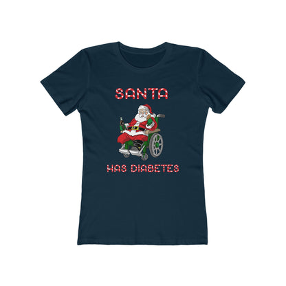 Santa Has Diabetes - Women’s T-Shirt