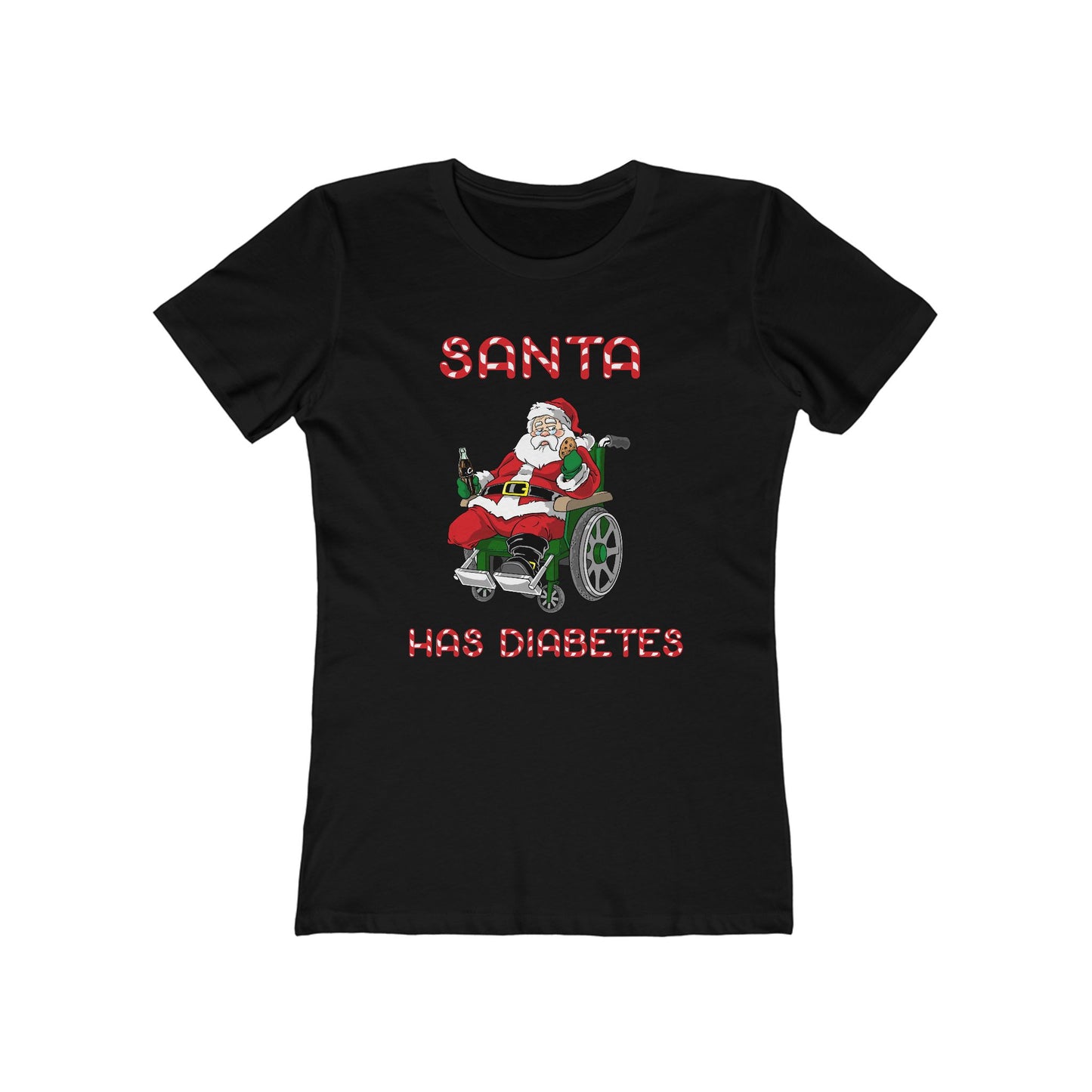 Santa Has Diabetes - Women’s T-Shirt