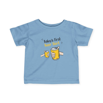 Baby's First Beer Shirt - Baby T-Shirt