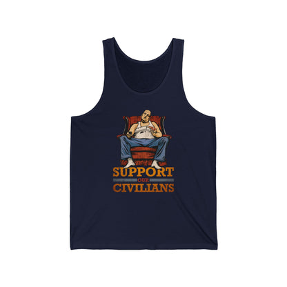 Support Our Civilians - Unisex Tank