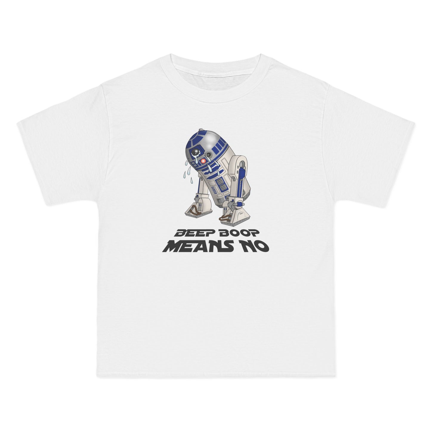 Beep Boop Means No - Men's Heavyweight T-Shirt