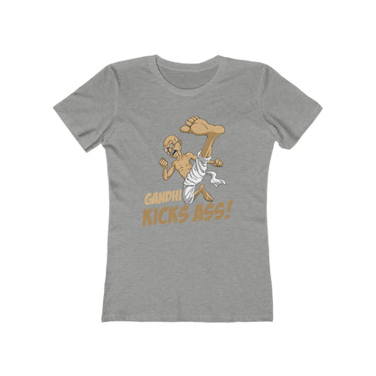 Gandhi Kick Ass - Women’s T-Shirt
