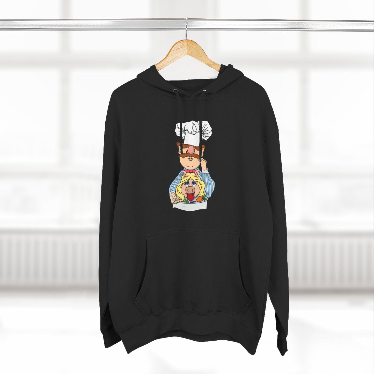 Chef's Special (Swedish Chef Serving Up Miss Piggy On A Platter) - Men's T-Shirt