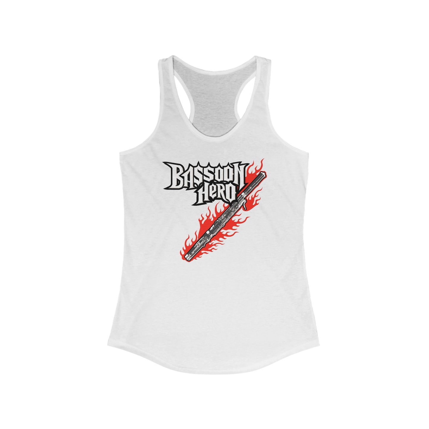 Bassoon Hero - Women's Racerback Tank