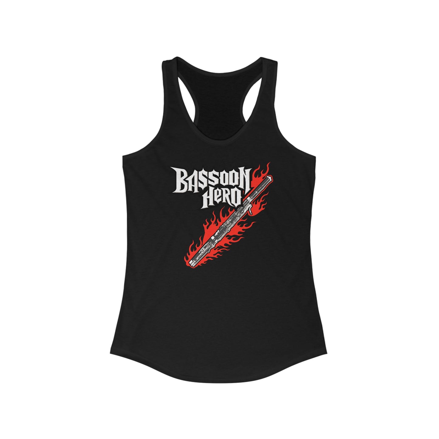 Bassoon Hero - Women's Racerback Tank