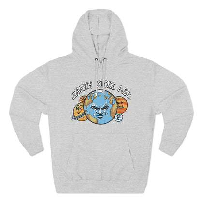 Earth Kicks Ass - Hoodie