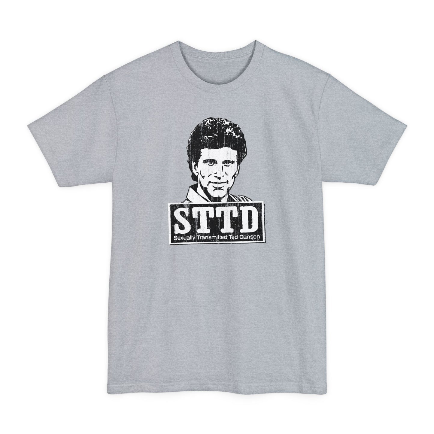 STTD - Sexually Transmitted Ted Danson - Men's Tall T-Shirt