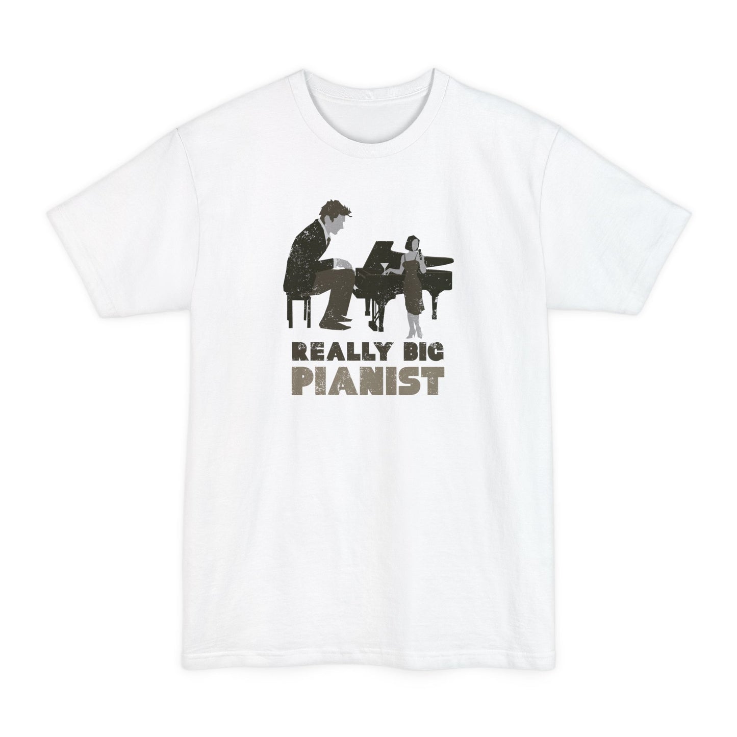 Really Big Pianist - Men's Tall T-Shirt