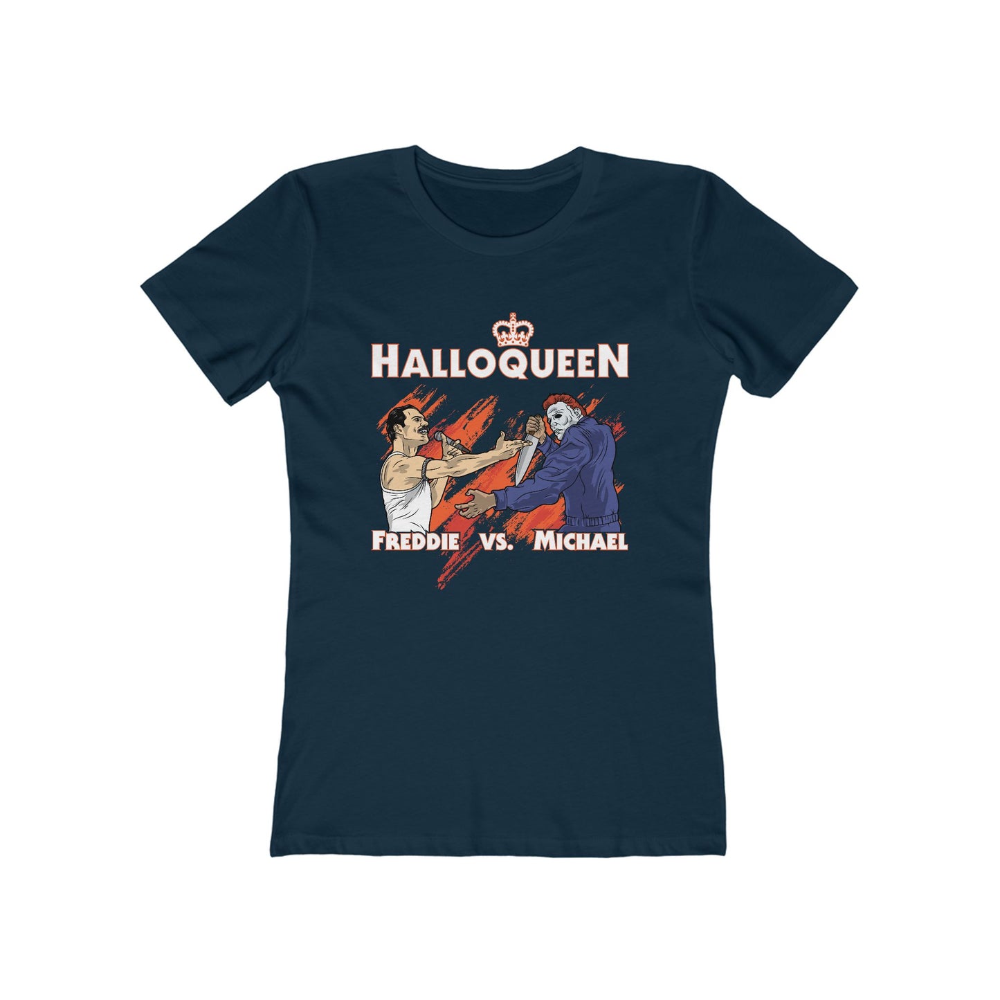 Halloqueen - Freddie Vs Michael - Women's T-Shirt