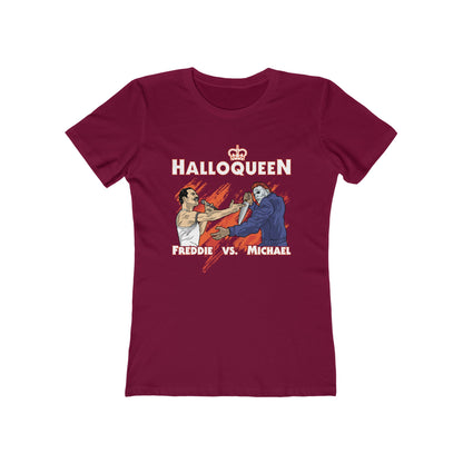Halloqueen - Freddie Vs Michael - Women's T-Shirt