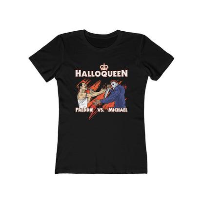 Halloqueen - Freddie Vs Michael - Women's T-Shirt