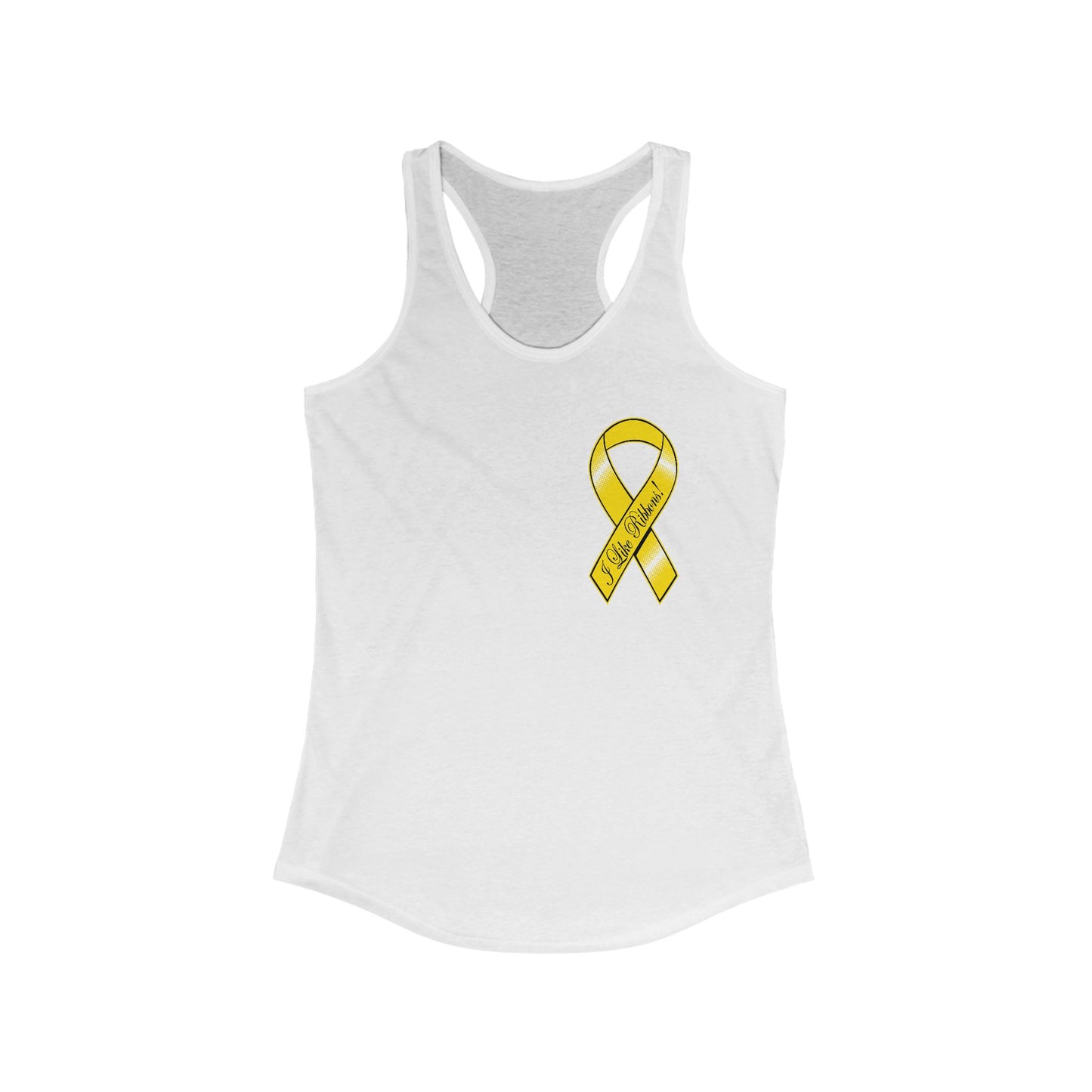 I Like Ribbons - Women’s Racerback Tank