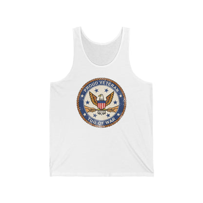 Proud Veteran (Tug Of War) - Unisex Tank