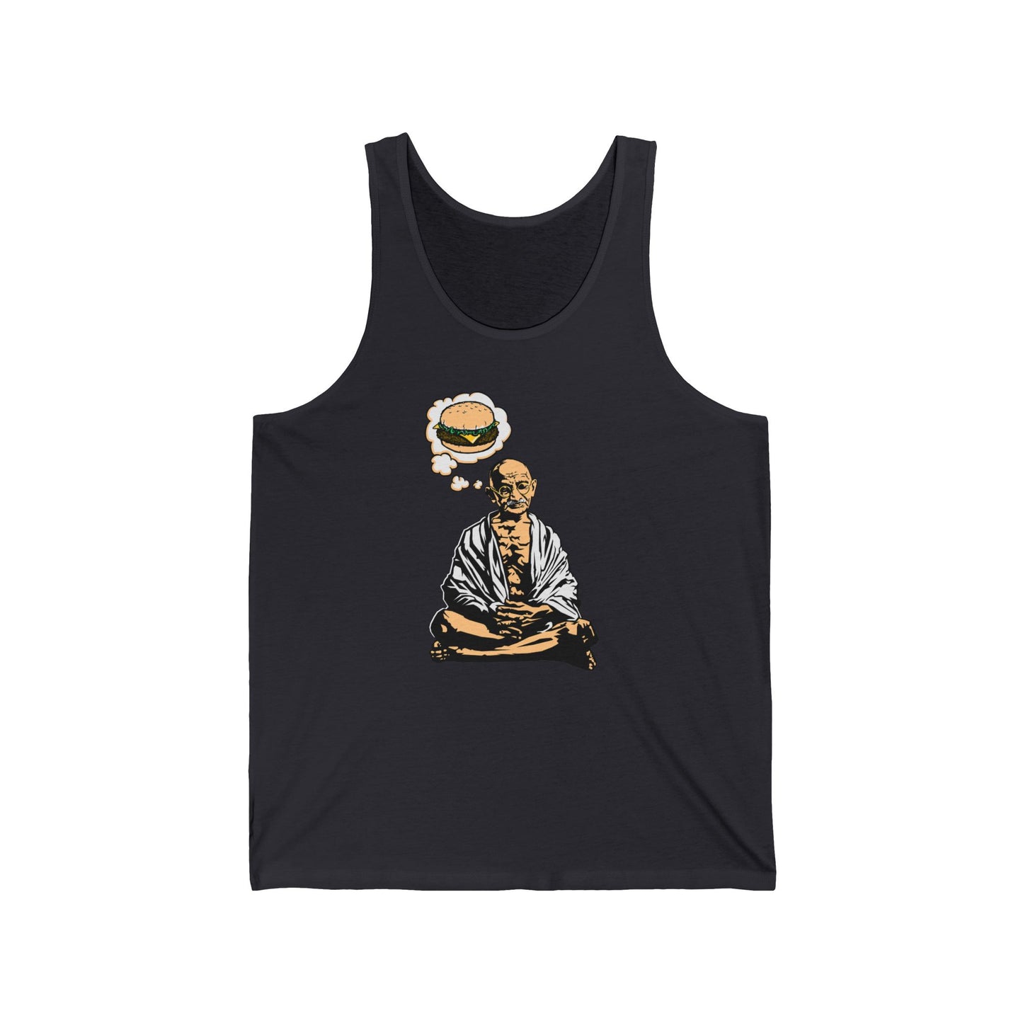 Gandhi Cheeseburger - Unisex Tank