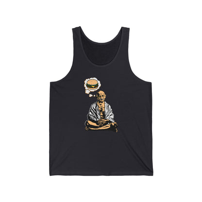 Gandhi Cheeseburger - Unisex Tank