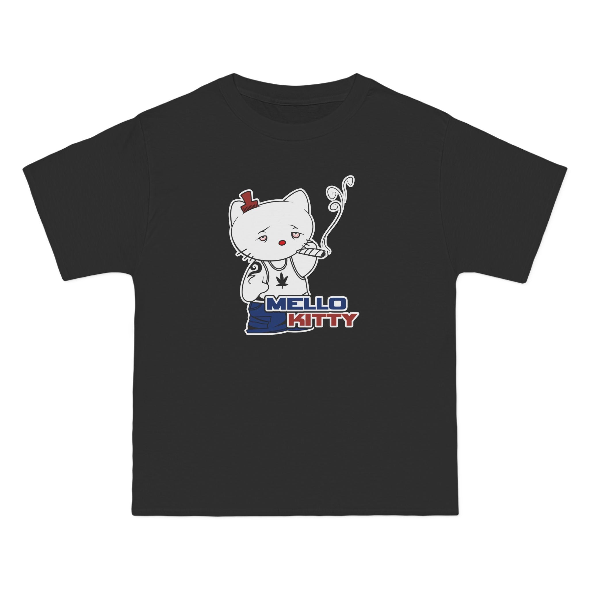Answer4 HelloHelloHelloHelloKitty TシャツM Mello Kitty - Men's Heavyweight T-Shirt – T-Shirt Hell