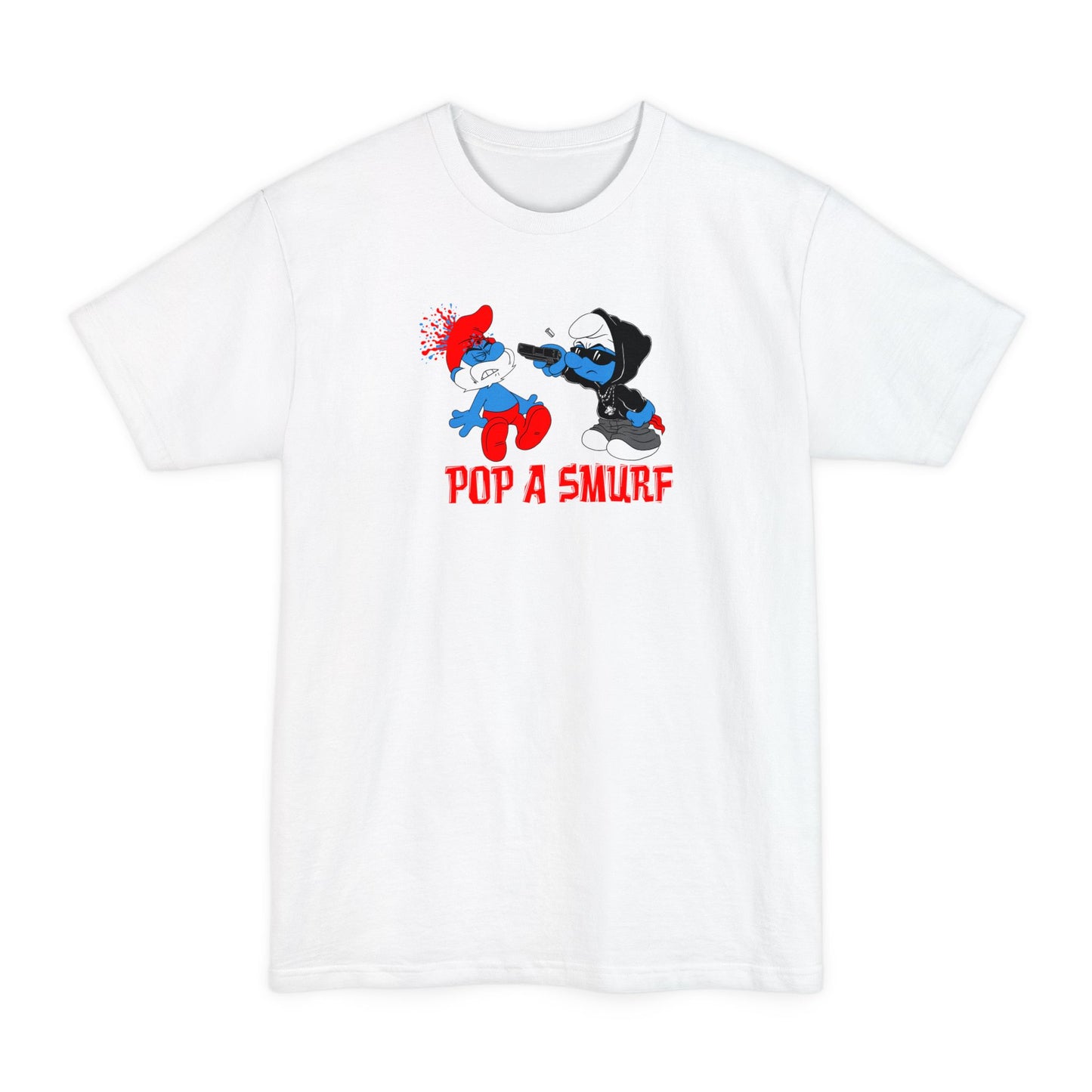 Pop A Smurf - Men's Tall T-Shirt