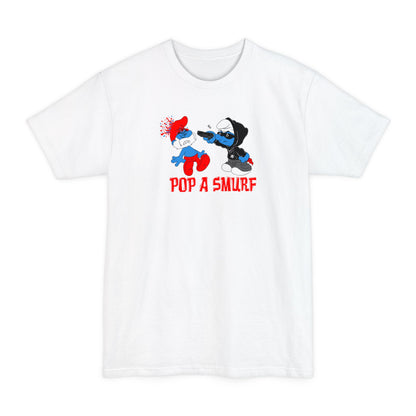 Pop A Smurf - Men's Tall T-Shirt