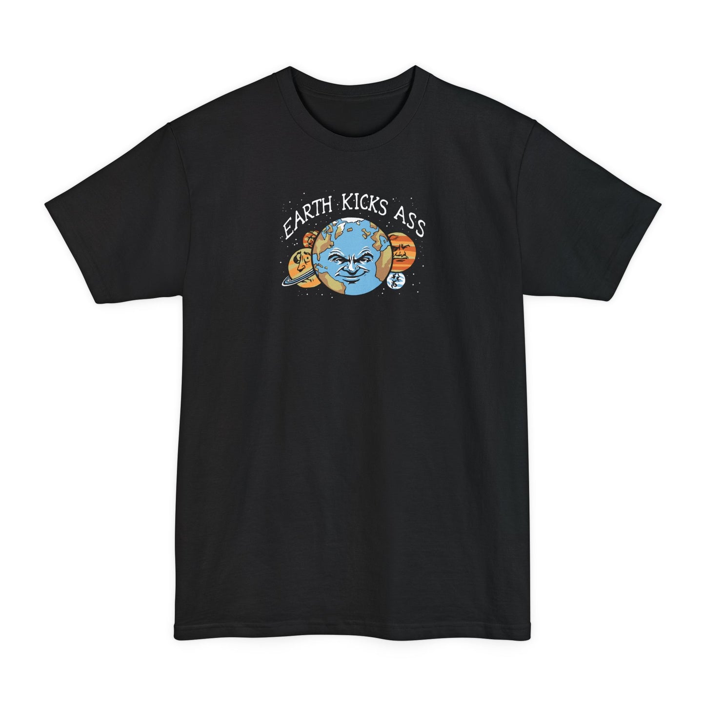 Earth Kicks Ass - Men's Tall T-Shirt