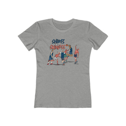 Shirts Vs. Skinless  - Women’s T-Shirt