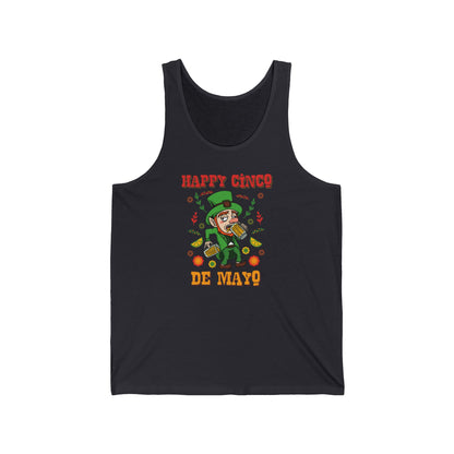 Happy Cinco De Mayo! (St. Patrick's Day) - Unisex Tank