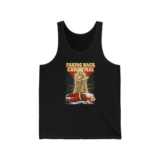 Taking Back Christmas (Jesus Vs. Santa) - Unisex Tank