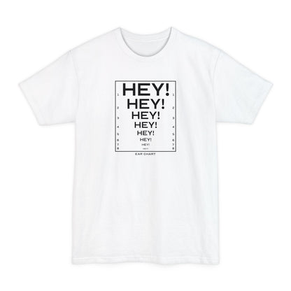 Ear Chart - Men's Tall T-Shirt