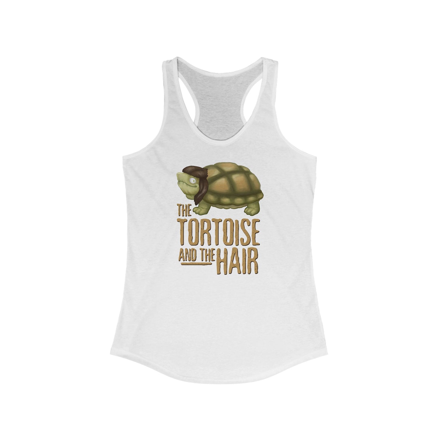 The Tortoise And The Hair - Women's Racerback Tank