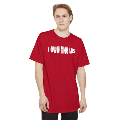 I Own The Lbs - Men's Tall T-Shirt