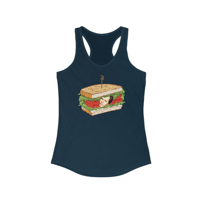 Kevin Bacon Blt - Women’s Racerback Tank