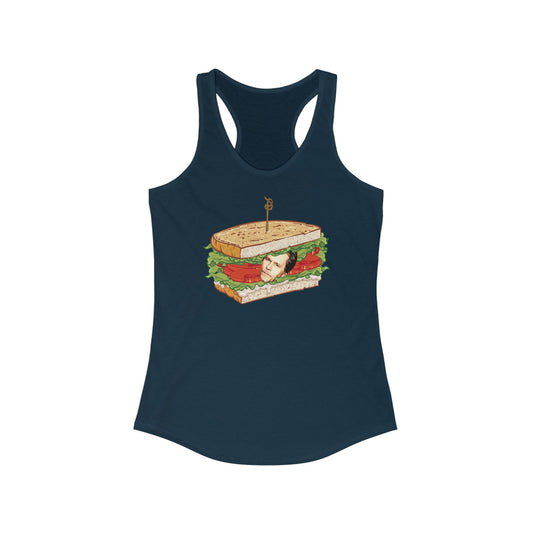 Kevin Bacon Blt - Women’s Racerback Tank