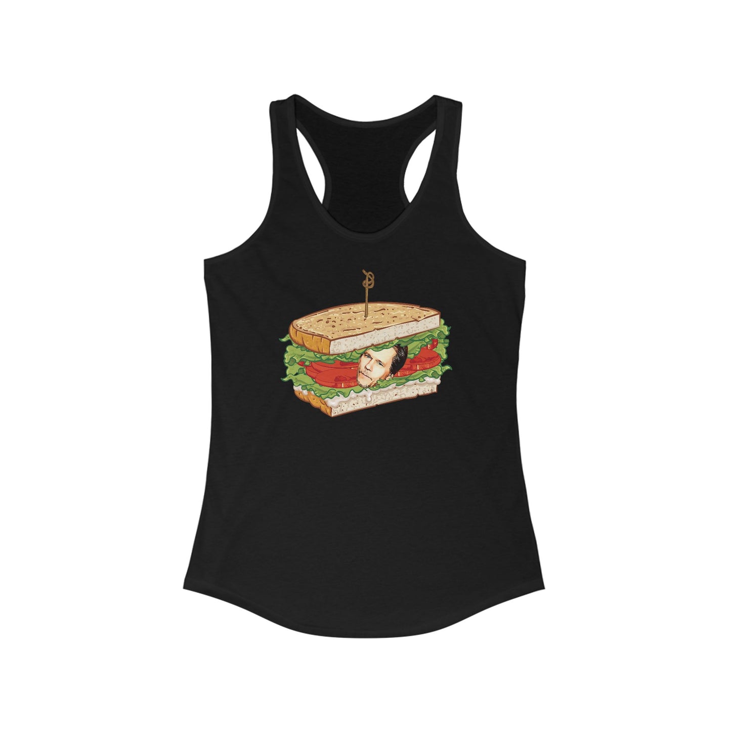 Kevin Bacon Blt - Women’s Racerback Tank