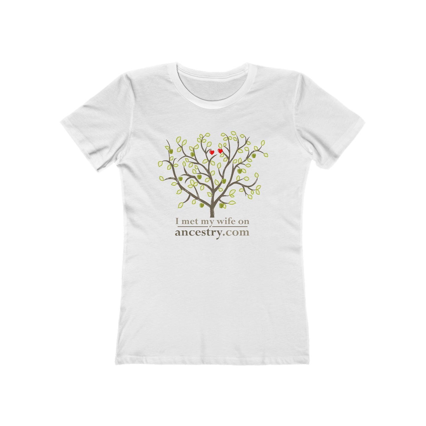 I Met My Wife On Ancestry.Com  - Women’s T-Shirt