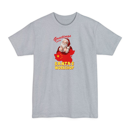 Greetings From Santa's Workshop (China) - Men's Tall T-Shirt